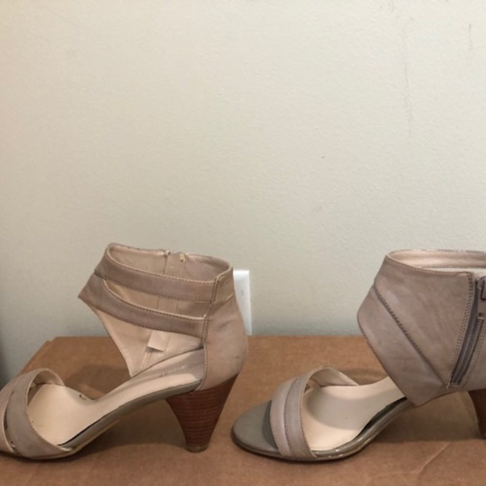 NINE WEST Leather Heeled Sandals